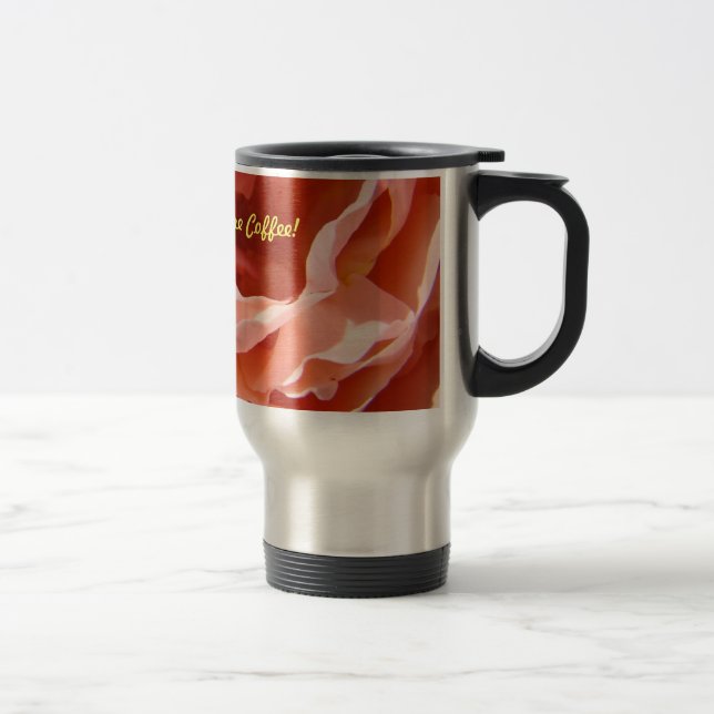 Get Mum some more Coffee! mugs Pink Rose Flower (Right)