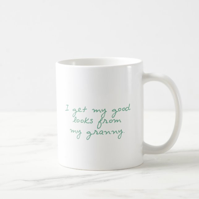 Get My Looks from Granny Coffee Mug (Right)