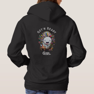 Get’n Ready Girl Hoodie – Colourful Glow-Up Energy