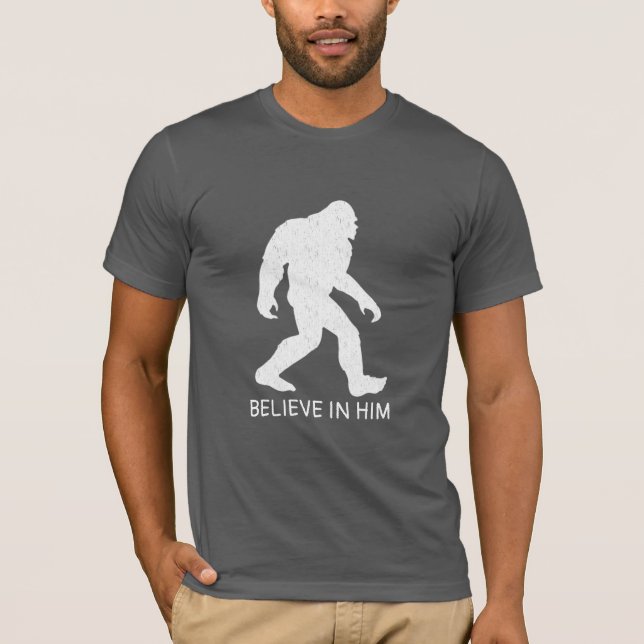 Get Noticed & Stand Out in This Funny Big Foot T-Shirt (Front)