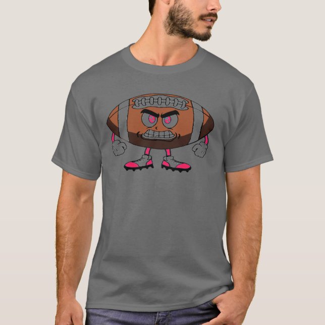 Get Off My Kid Men's Football Tee (Front)