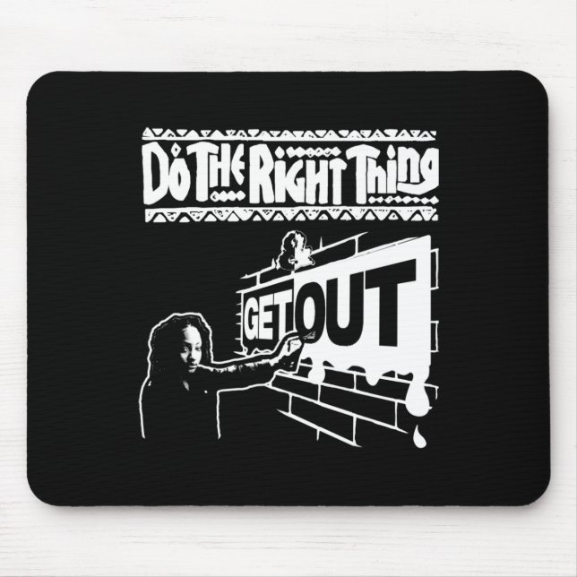 Get Out...272 Sticker  Mouse Pad (Front)