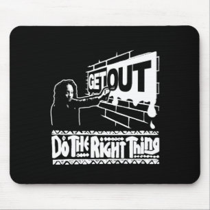 Get Out...273 Sticker  Mouse Pad