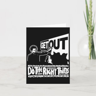 Get Out...300 Sticker Card