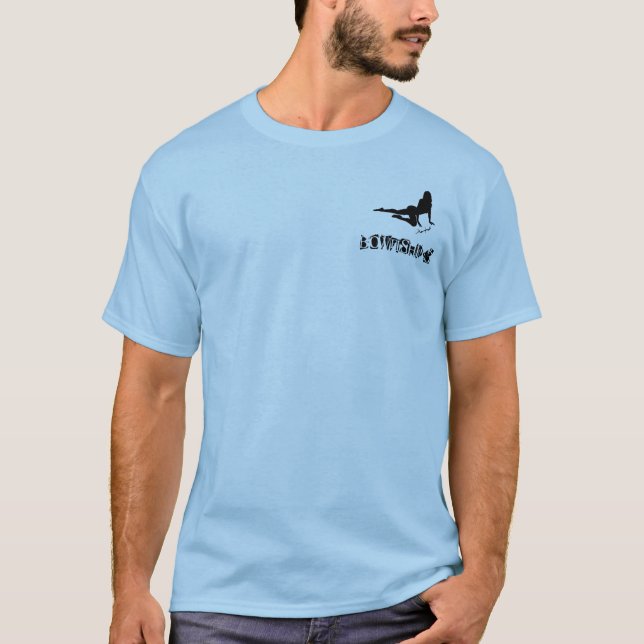 Get Out and Bowfish t-shirt (Front)