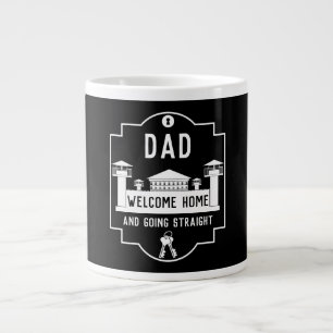 Get Out Of Jail Prison Release Gift  Large Coffee Mug