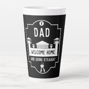 Get Out Of Jail Prison Release Gift Latte Mug