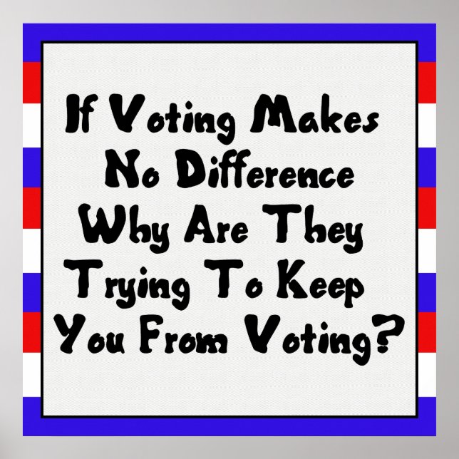 GET OUT THE VOTE POSTER (Front)