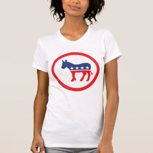 Get Out & Vote   Democratic Party Donkey T-Shirt