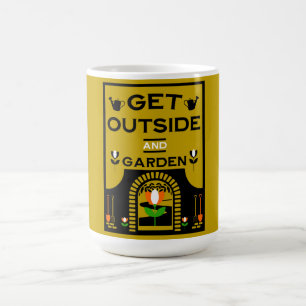 Get Outside Gardening Gift Magic Mug
