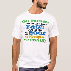 Get Outside Social Media Fun Shirts