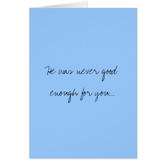 Get Over Him Cards #005 (Front)