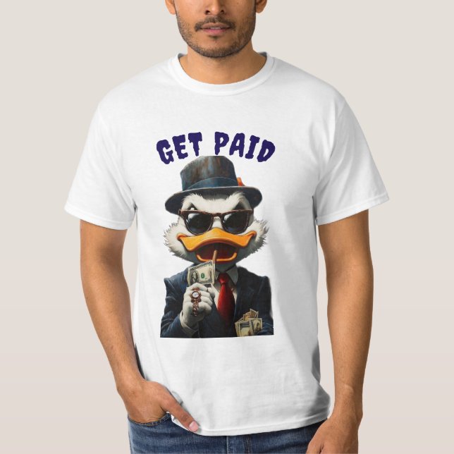Get paid design by zeek-classic T-Shirt (Front)