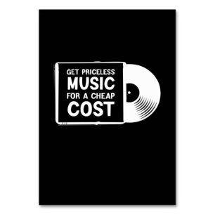 Get Priceless Music For A Cheap Cost Table Number