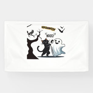 Get ready for a spook-tacular Halloween Nice party Banner