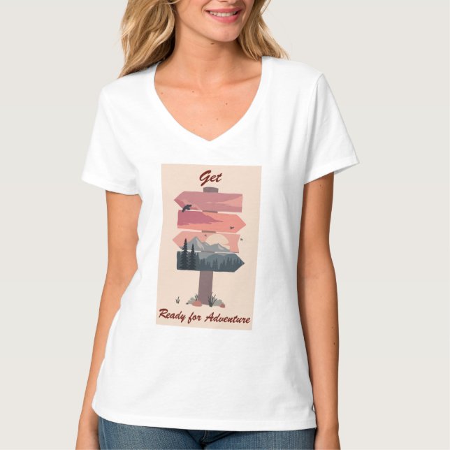 Get Ready for Adventure T-Shirt (Front)