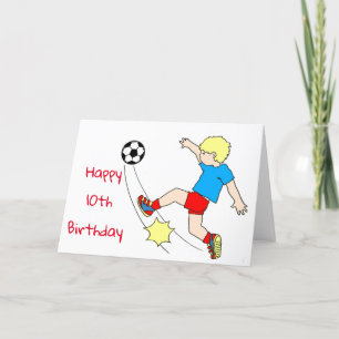 GET READY FOR FUN-YOU ARE TURNING **10** BIRTHDAY CARD