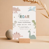 Get Ready to Roar Baby Kid Dinosaur 2nd Birthday