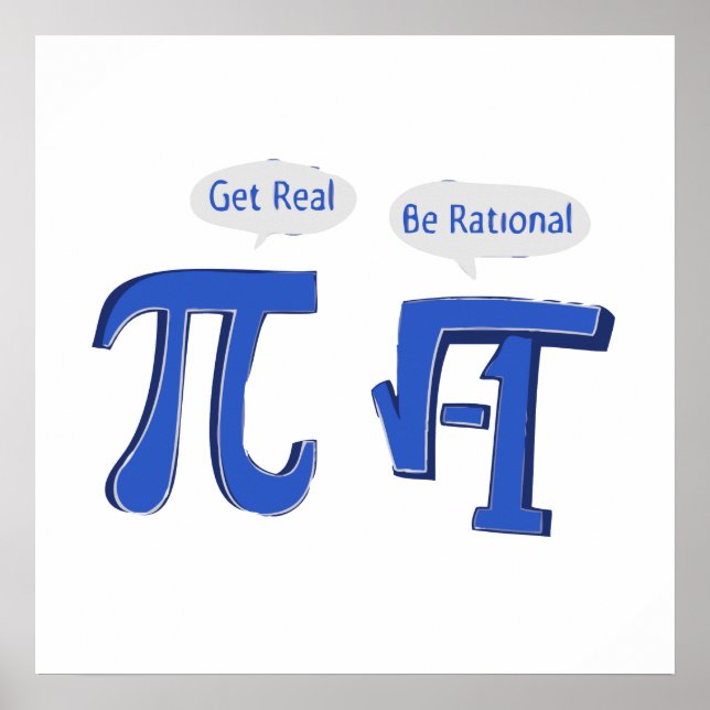 Get Real Be Rational Poster (Front)