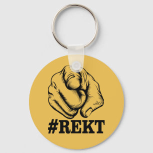 Get Rekt Key Ring