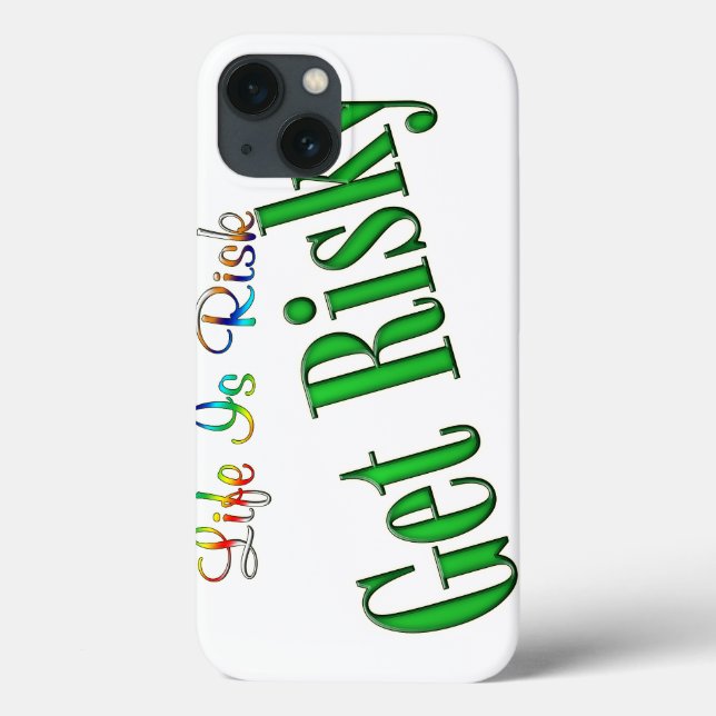 Get Risky Case-Mate iPhone Case (Back)