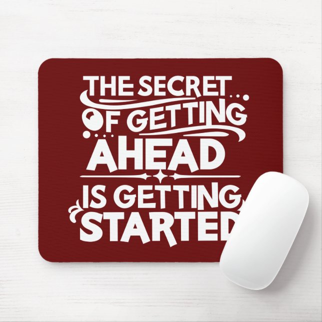 Get Started Mouse Pad (With Mouse)