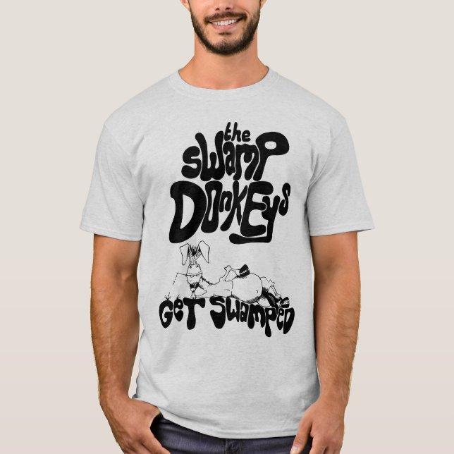 Get Swamped - Original (Black Logo) T-Shirt (Front)