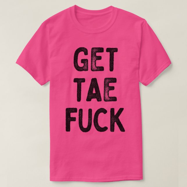 Get Tae Scottish Typography Design 2 T-Shirt (Design Front)