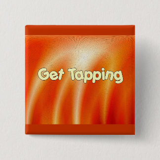 Get Tapping -Tap Dancing 15 Cm Square Badge