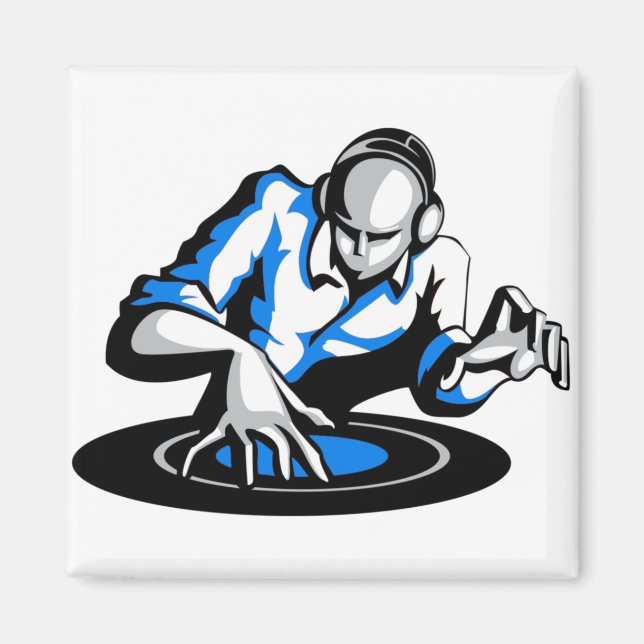Get the party started DJ Magnet (Front)