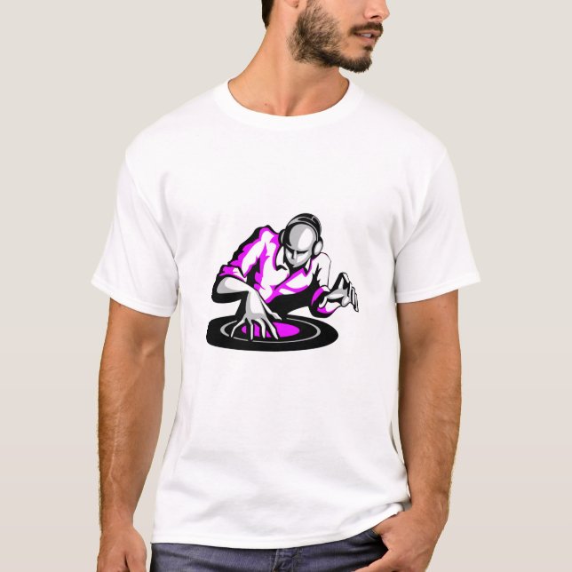 Get the party started DJ T-Shirt (Front)