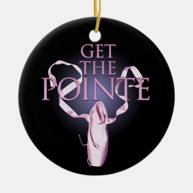 Get The Pointe Ceramic Tree Decoration (Front)