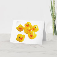 GET THE RUBBER DUCKIES READY-BABY CONGRATS