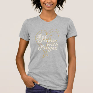 Get There with Prayer Christian Art Full Image T-Shirt