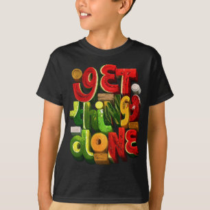 Get Things Done Funny Watermelon Fruit T-Shirt