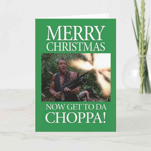 Get to the chopper card (Front)