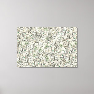 Get To The Money Canvas Print