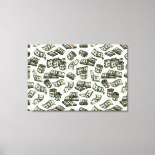 Get To The Money Canvas Print