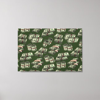 Get To The Money Canvas Print