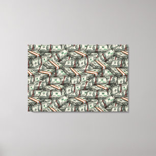 Get To The Money Canvas Print
