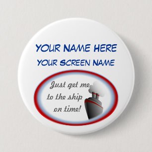 Get to the Ship Cruise Name Badge