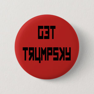 Get Trumpsky 6 Cm Round Badge