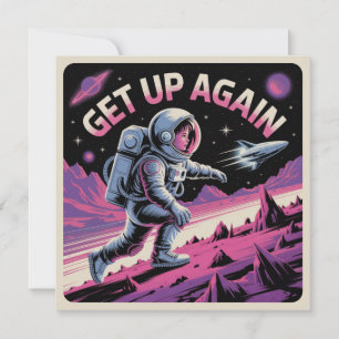 Get Up Again Holiday Card