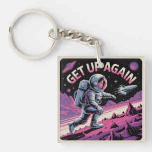 Get Up Again Key Ring