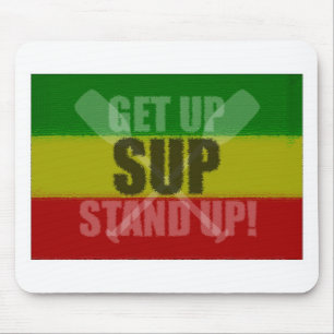 Get Up Stand Up SUP Mousepad