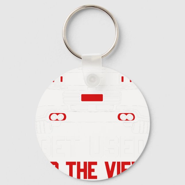 get used to the view ford mustang key ring (Front)