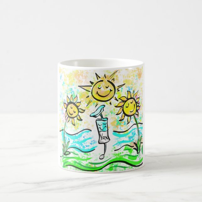 GET VACCINATED    COFFEE MUG (Center)