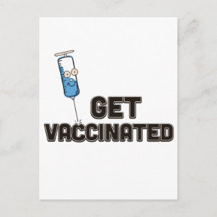 Get Vaccinated Postcard