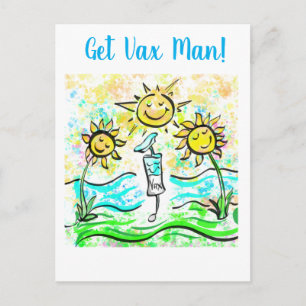 GET VACCINATED POSTCARD