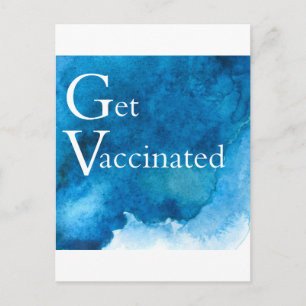 GET VACCINATED POSTCARD